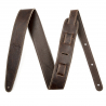 Fender Artisan Crafted Leather Strap, 2" Brown - 1