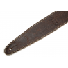 Fender Artisan Crafted Leather Strap, 2" Brown - 2