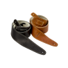Fender  Ball Glove Leather Strap, Black - 4
