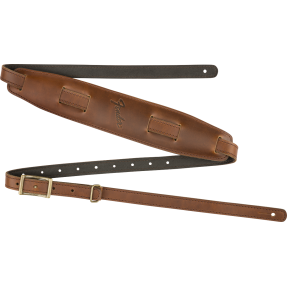 Fender Mustang Saddle Strap, Cognac - 1