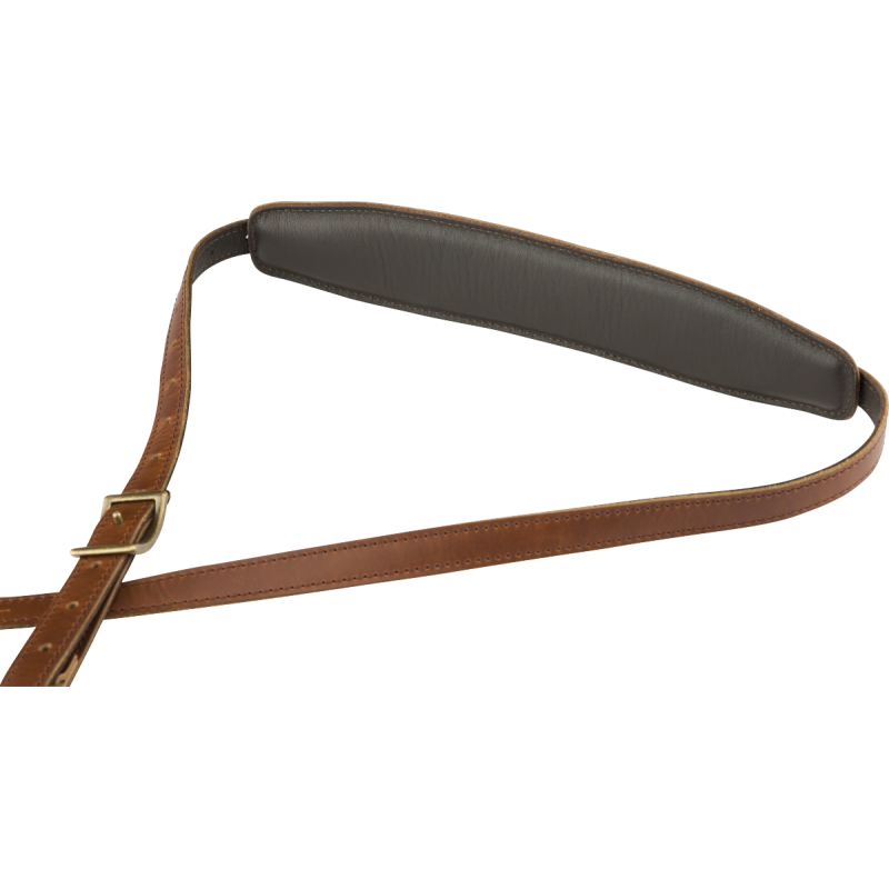 Fender Mustang Saddle Strap, Cognac - 3 Fender Mustang Saddle Strap, Cognac - 3