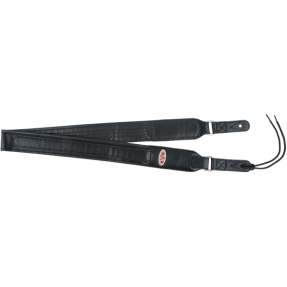 EVH Premium Leather Strap, Black, 42" - 1