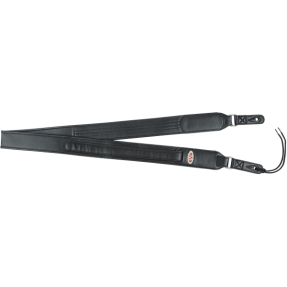 EVH EVH® Premium Leather Strap, Black, 56" - 1