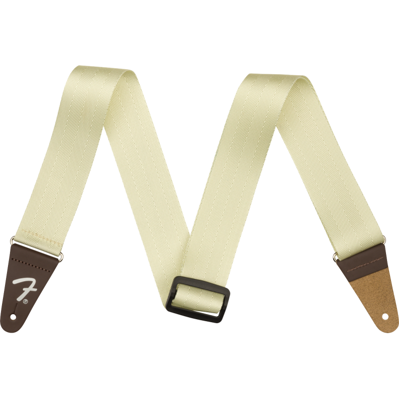 Fender 2" Am Pro Seat Belt Strap, Olympic White - 1 Fender 2" Am Pro Seat Belt Strap, Olympic White - 1