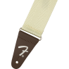 Fender 2" Am Pro Seat Belt Strap, Olympic White - 2 Fender 2" Am Pro Seat Belt Strap, Olympic White - 2