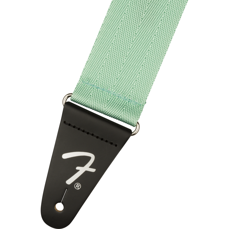 Fender 2" Am Pro Seat Belt Strap, Mystic Surf Green - 2 Fender 2" Am Pro Seat Belt Strap, Mystic Surf Green - 2