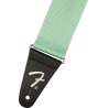 Fender 2" Am Pro Seat Belt Strap, Mystic Surf Green - 2 Fender 2" Am Pro Seat Belt Strap, Mystic Surf Green - 2