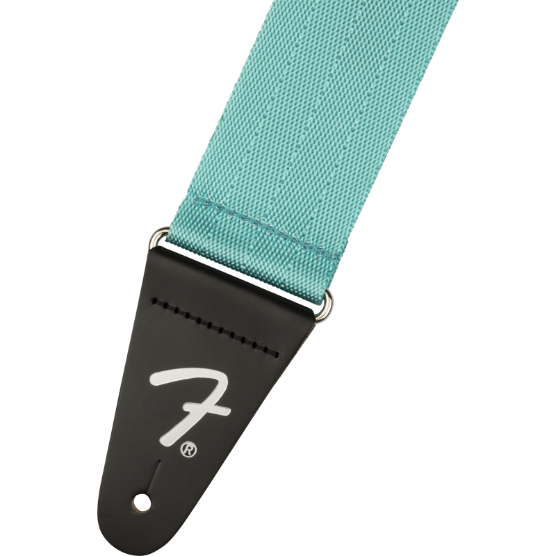 Fender 2" Am Pro Seat Belt Strap, Miami Blue - 2 Fender 2" Am Pro Seat Belt Strap, Miami Blue - 2