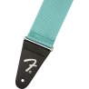 Fender 2" Am Pro Seat Belt Strap, Miami Blue - 2 Fender 2" Am Pro Seat Belt Strap, Miami Blue - 2