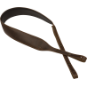 Fender Paramount Banjo Leather Strap, Brown - 2 Fender Paramount Banjo Leather Strap, Brown - 2