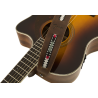 Fender Paramount Acoustic Leather Strap, Brown - 5 Fender Paramount Acoustic Leather Strap, Brown - 5