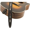 Fender Paramount Acoustic Leather Strap, Black - 5 Fender Paramount Acoustic Leather Strap, Black - 5