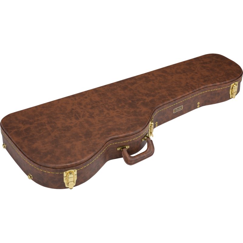 Fender Stratocaster/Telecaster Poodle Case, Brown - 2