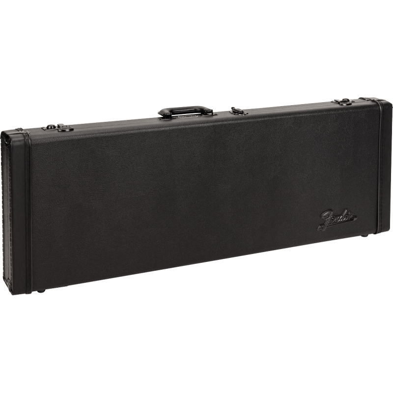 Fender Classic Series Wood Case - Strat/Tele, Blackout - 1 Fender Classic Series Wood Case - Strat/Tele, Blackout - 1