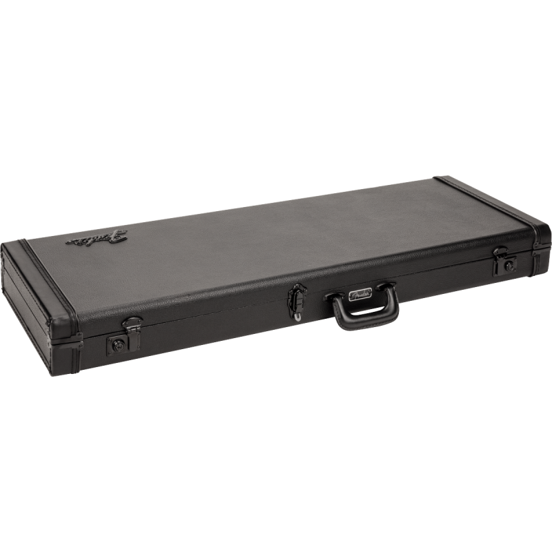 Fender Classic Series Wood Case - Strat/Tele, Blackout - 4 Fender Classic Series Wood Case - Strat/Tele, Blackout - 4