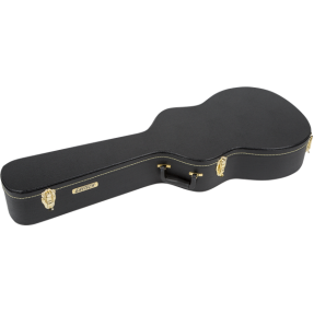 Gretsch G6296 Round Neck Resonator Flat Top Case, Black - 1