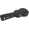Gretsch G6296 Round Neck Resonator Flat Top Case, Black - 1 Gretsch G6296 Round Neck Resonator Flat Top Case, Black - 1
