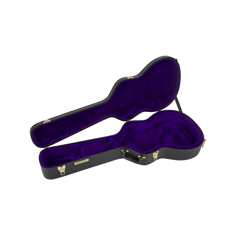 Gretsch G6296 Round Neck Resonator Flat Top Case, Black - 3 Gretsch G6296 Round Neck Resonator Flat Top Case, Black - 3