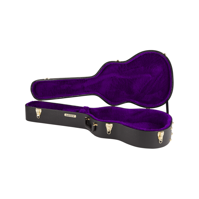 Gretsch G6291 Folk Acoustic Flat Top Case, Black - 1 Gretsch G6291 Folk Acoustic Flat Top Case, Black - 1