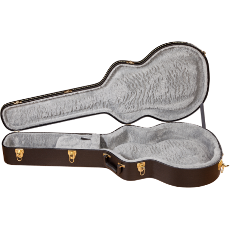 Gretsch G6242L-FT 17" Deluxe Hollow Body Flat Top Case - 1