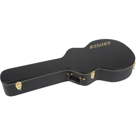 Gretsch G6241FT 16" Hollow Body Flat Top Hardshell Case, Black - 1