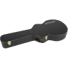 Gretsch G6241FT 16" Hollow Body Flat Top Hardshell Case, Black - 1 Gretsch G6241FT 16" Hollow Body Flat Top Hardshell Case, Black - 1