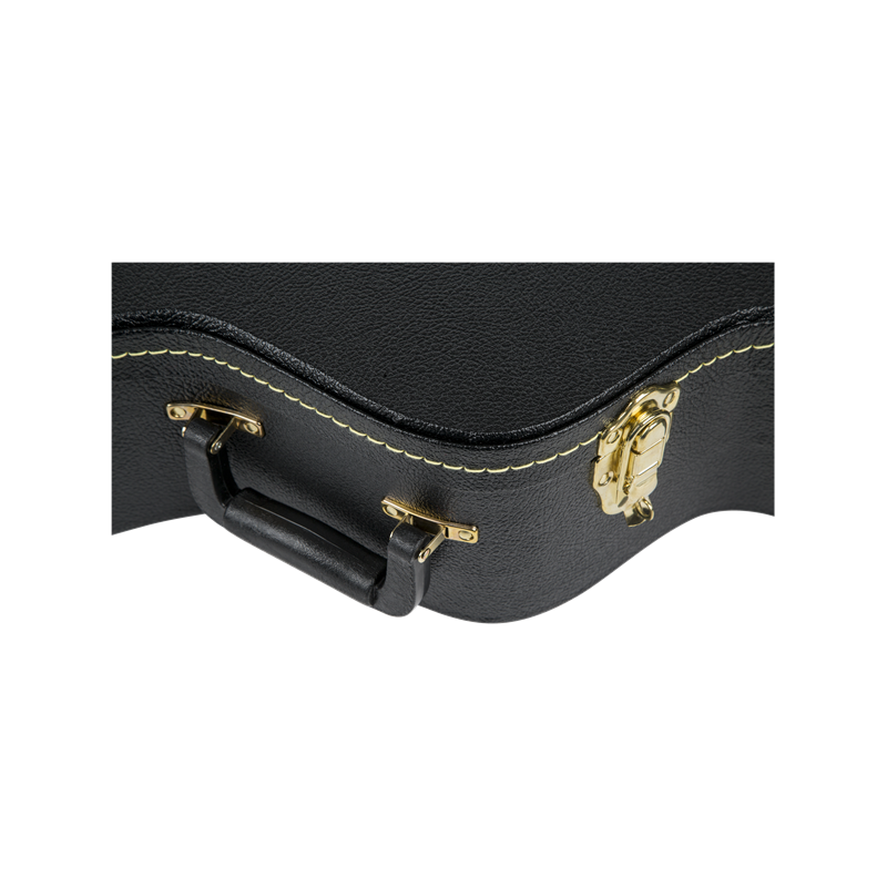 Gretsch G6241FT 16" Hollow Body Flat Top Hardshell Case, Black - 2 Gretsch G6241FT 16" Hollow Body Flat Top Hardshell Case, Black - 2
