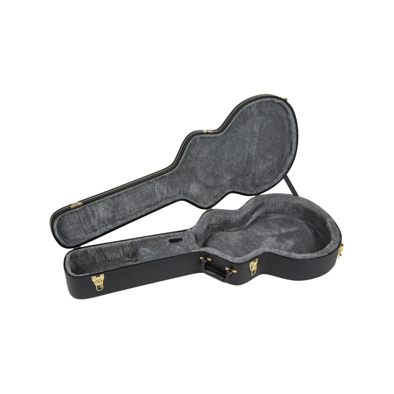 Gretsch G6241FT 16" Hollow Body Flat Top Hardshell Case, Black - 3 Gretsch G6241FT 16" Hollow Body Flat Top Hardshell Case, Black - 3