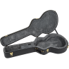 Gretsch G6241FT 16" Hollow Body Flat Top Hardshell Case, Black - 3 Gretsch G6241FT 16" Hollow Body Flat Top Hardshell Case, Black - 3