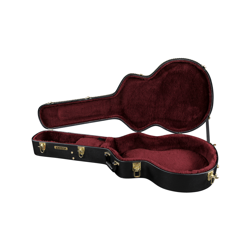 Gretsch G6241 Hollow Body "JR" Hardshell Case, Black - 1 Gretsch G6241 Hollow Body "JR" Hardshell Case, Black - 1
