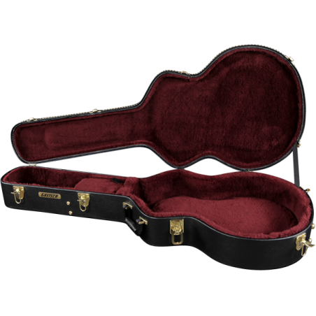 Gretsch G6241 Hollow Body "JR" Hardshell Case, Black - 1