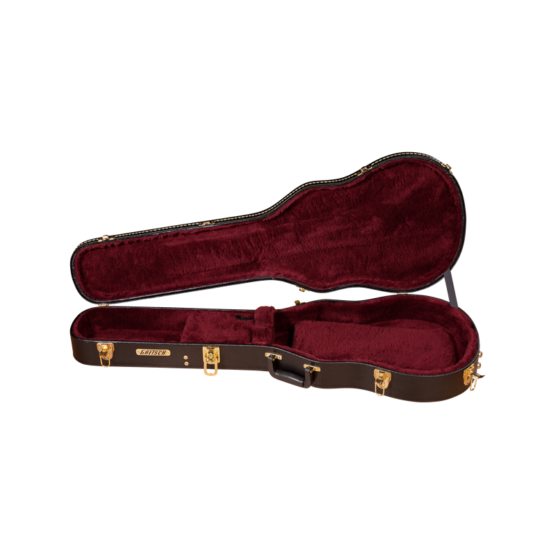 Gretsch G6238 Deluxe Solid Body Hardshell Case, Black - 1 Gretsch G6238 Deluxe Solid Body Hardshell Case, Black - 1