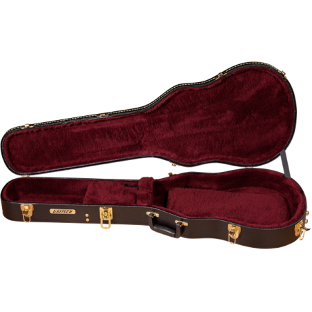 Gretsch G6238 Deluxe Solid Body Hardshell Case, Black - 1