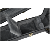 Gretsch G6299 Bass Case, Flat Top, Electromatic, 30.3" Scale, Black - 5 Gretsch G6299 Bass Case, Flat Top, Electromatic, 30.3" Scale, Black - 5