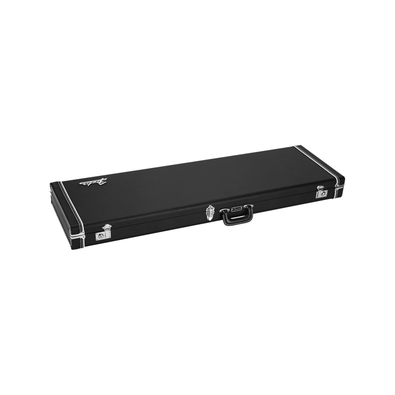 Fender Classic Series Wood Case - Precision Bass/Jazz Bass, Black - 3 Fender Classic Series Wood Case - Precision Bass/Jazz Bass, Black - 3