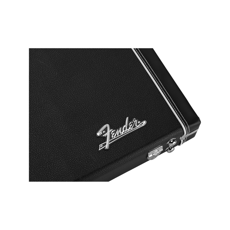 Fender Classic Series Wood Case - Precision Bass/Jazz Bass, Black - 4 Fender Classic Series Wood Case - Precision Bass/Jazz Bass, Black - 4