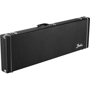 Fender Classic Series Wood Case - Mustang/Duo Sonic, Black - 1