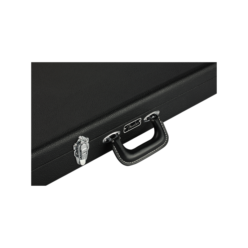 Fender Classic Series Wood Case - Jazzmaster/Jaguar, Black - 3 Fender Classic Series Wood Case - Jazzmaster/Jaguar, Black - 3