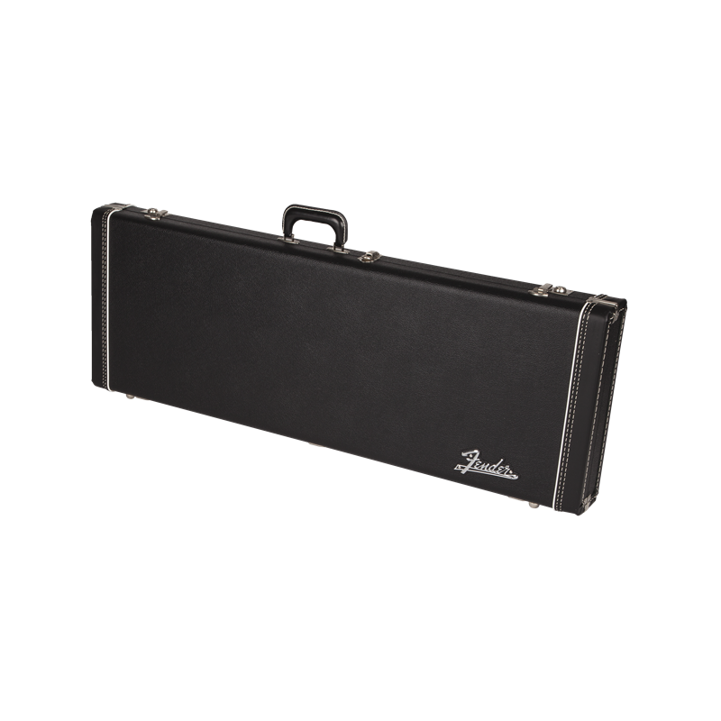 Fender G&G Deluxe Jaguar/Jazzmaster/Toronado/Jagmaster Hardshell Case, Black with Plush Interior - 1