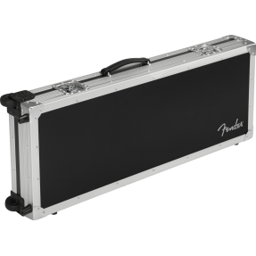 Fender CEO Flight Case with Wheels, Black and Silver - 1