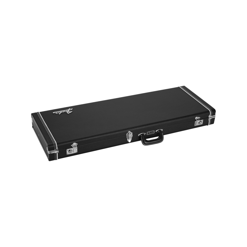 Fender Classic Series Wood Case - Strat/Tele, Black - 4 Fender Classic Series Wood Case - Strat/Tele, Black - 4
