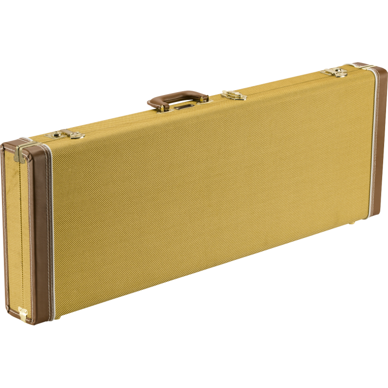 Fender Classic Series Wood Case - Strat/Tele, Tweed - 1