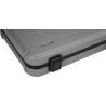 Fender Deluxe Molded Strat/Tele Case, Silver/Blue - 4