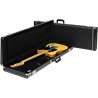 Fender G&G Standard Strat/Tele Hardshell Case, Black with Black Acrylic Interior - 6
