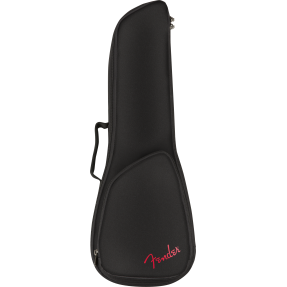 Fender FU610 Soprano Ukulele Gig Bag, Black - 1