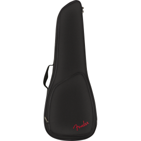 Fender FU610 Concert Ukulele Gig Bag, Black - 1