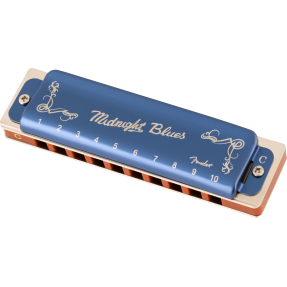 Fender Midnight Blues Harmonica - 1
