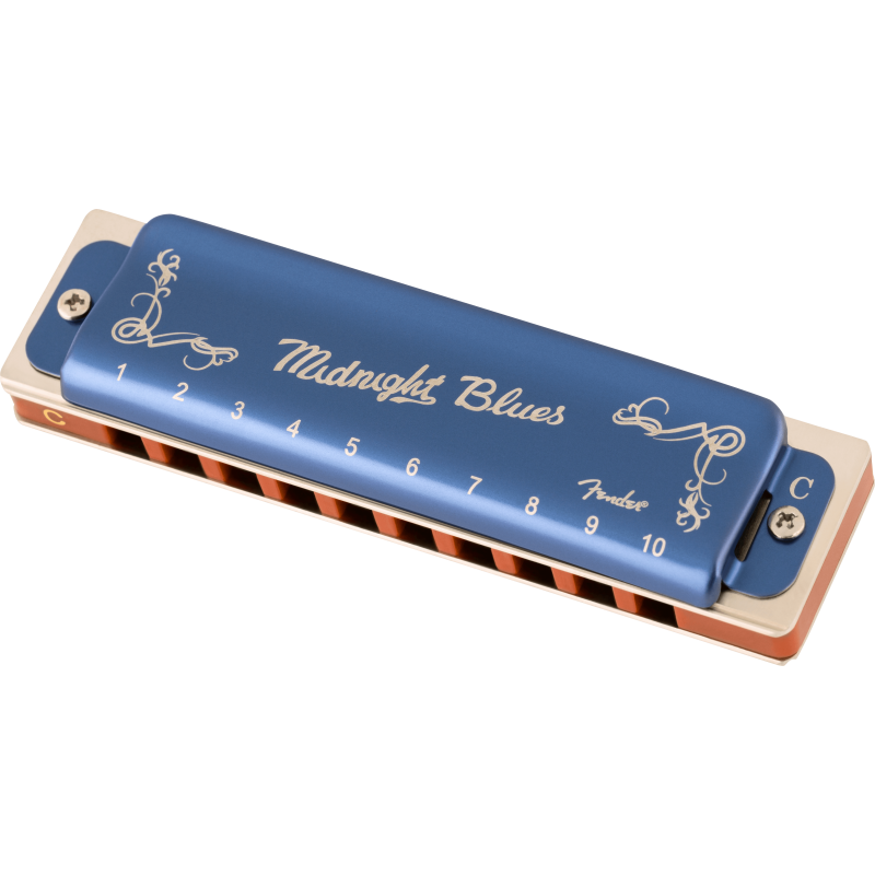 Fender Midnight Blues Harmonica - 1