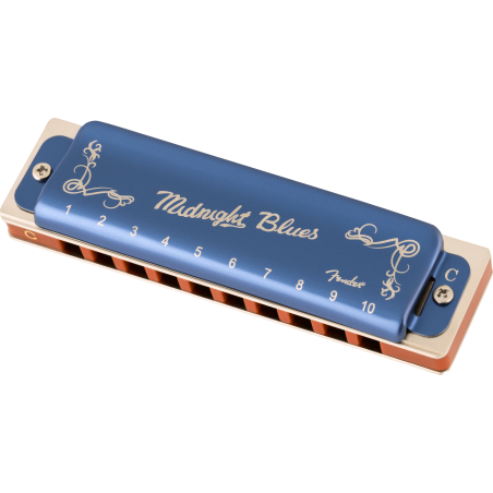 Fender Midnight Blues Harmonica - 1
