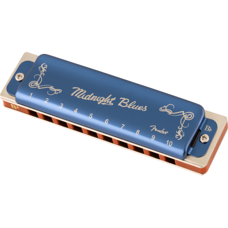 Fender Midnight Blues Harmonica Bb - 1